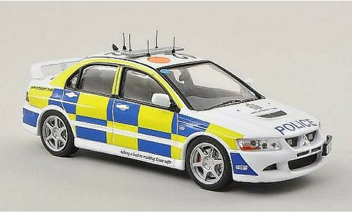 Mitsubishi Lancer Evolution VIII 1/43 IXO Evo Essex Police - ANPR Intercept Team Police (UK) 2007 miniature