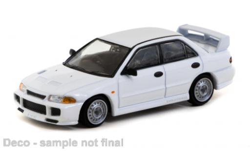 Mitsubishi Lancer 1/64 Tarmac Works RS EVO blanche 1:64 miniature