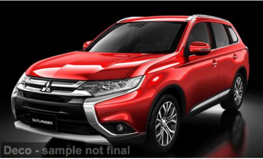 Mitsubishi Outlander 1/43 Vitesse rouge 2018 1:43