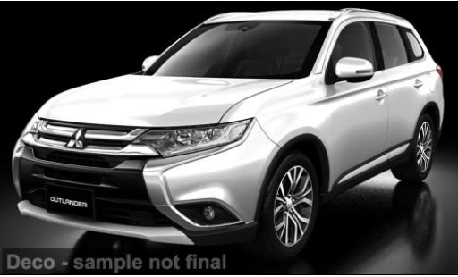 Mitsubishi Outlander 1/43 Vitesse blanche 2018 1:43 miniature