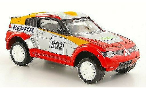 Mitsubishi Pajero Evolution 1/43 Norev No.302 Repsol - Valeo miniature