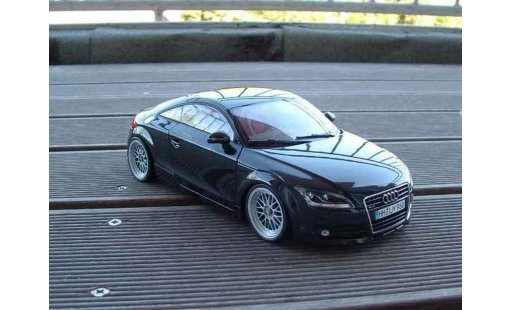 Audi TT coupe 1/18 Minichamps jantes bbs miniature