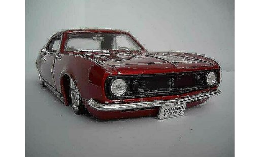 Chevrolet Camaro Z28 1/18 Ertl street racer rouge 1967 miniature