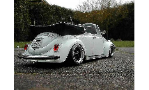 Volkswagen Kafer Base 1/18 Solido Coccinelle Cabriolet jantes fuchs miniature