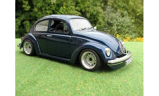 Volkswagen Kafer Base 1/18 Solido coxinelle bleue foncee miniature