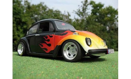 Volkswagen Kafer Base 1/18 Solido coxinelle noir flaming us miniature