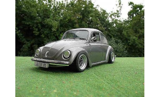 Volkswagen Kafer Base 1/18 Solido coxinelle grise jantes ats miniature