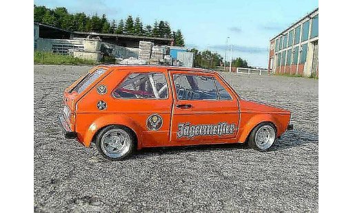 Volkswagen Golf GTI 1/18 Solido jagermeister miniature