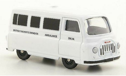 Morris J2 Van 1/76 Corgi British Rail Swindon - Ambulance miniature