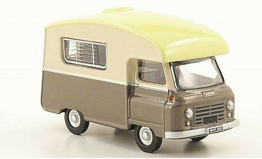 Morris J2 Van 1/76 Oxford Paralanian marron/creme miniature