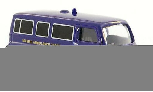 Morris J2 Van 1/76 Corgi Marine Ambulance Corps Emergency Services miniature