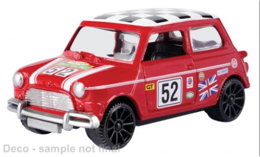 Mini Cooper 1/43 Motormax Morris rouge/Dekor 1961 1:43 miniature