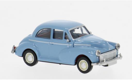 Morris Minor 1/87 Brekina 1000 bleue 1956 1:87 miniature