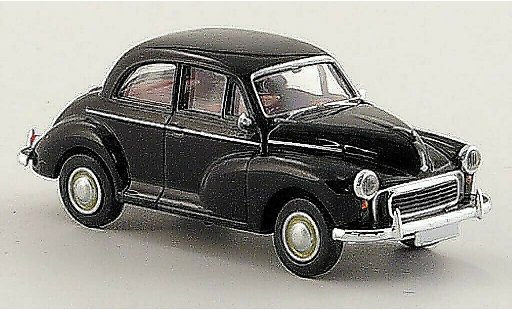 Morris Minor Base 1/87 Brekina Berline noire miniature
