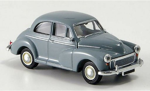 Morris Minor Base 1/87 Brekina Rechtslenker grise miniature