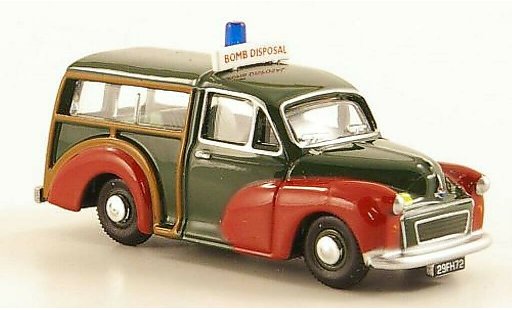 Morris Minor Traveller 1/76 Oxford Bomb Disposal miniature