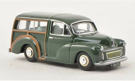 Morris Minor Traveller 1/76 Oxford verte miniature