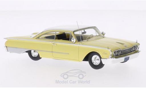 Miniature Ford Starliner Galaxie 1/43 Motorhead jaune/blanche 1960 Ford Starliner Galaxie 1/43 Motorhead jaune/blanche 1960 miniature