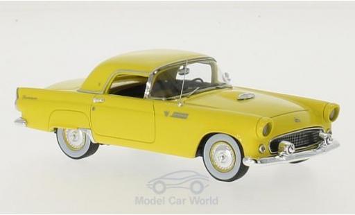 Miniature Ford Thunderbird 1955 1/43 Motorhead Hardtop jaune 1955 Ford Thunderbird 1955 1/43 Motorhead Hardtop jaune 1955 miniature
