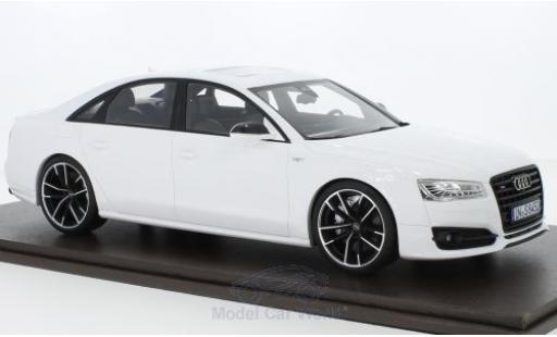 Miniature Audi S8 1/18 Motorhelix Plus blanche 2017 Audi S8 1/18 Motorhelix Plus blanche 2017 miniature