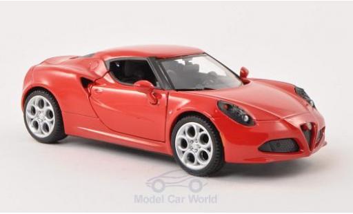Miniature Alfa Romeo 4C 1/24 Motormax rouge Alfa Romeo 4C 1/24 Motormax rouge miniature