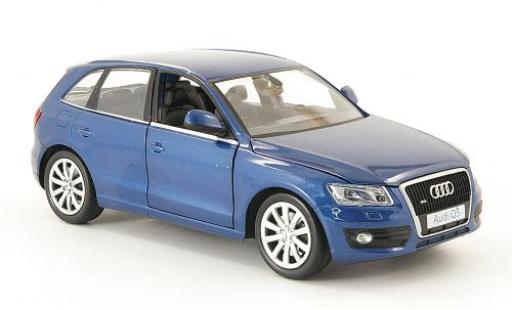 Miniature Audi Q5 1/24 Motormax metallise bleue Audi Q5 1/24 Motormax metallise bleue miniature