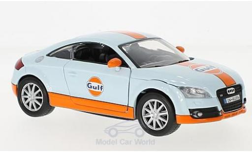 Miniature Audi TT 1/24 Motormax Gulf Audi TT 1/24 Motormax Gulf miniature