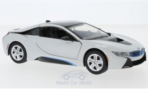 Miniature Bmw i8 1/24 Motormax blanche 2018 Bmw i8 1/24 Motormax blanche 2018 miniature