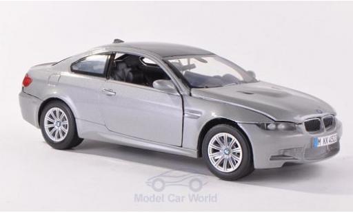 Miniature Bmw M3 1/24 Motormax (E92M) metallise grise/carbon Bmw M3 1/24 Motormax (E92M) metallise grise/carbon miniature