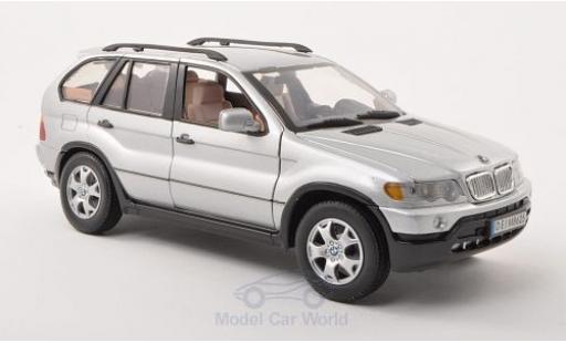 Miniature Bmw X5 1/18 Motormax grise Bmw X5 1/18 Motormax grise miniature
