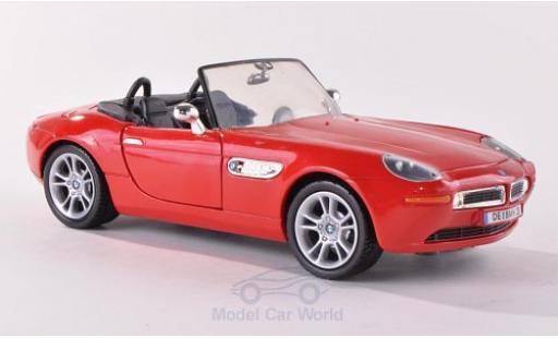 Miniature Bmw Z8 1/24 Motormax rouge ohne Vitrine Bmw Z8 1/24 Motormax rouge ohne Vitrine miniature