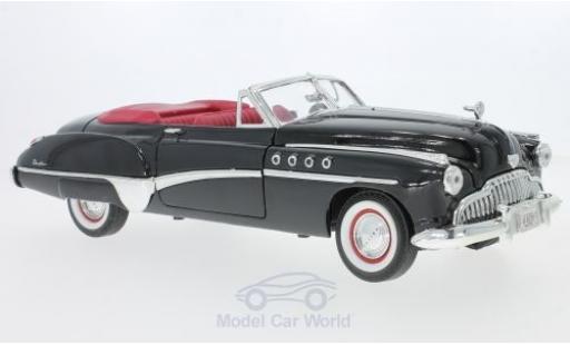 Miniature Buick Roadmaster 1/18 Motormax Cabriolet noire/rouge 1949 Buick Roadmaster 1/18 Motormax Cabriolet noire/rouge 1949 miniature