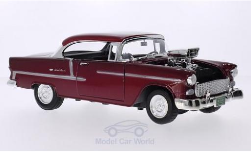 Miniature Chevrolet Bel Air 1/18 Motormax Tuning metallise rouge 1955 Chevrolet Bel Air 1/18 Motormax Tuning metallise rouge 1955 miniature