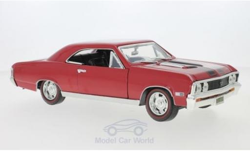 Miniature Chevrolet Chevelle 1/18 Motormax SS 396 rouge/noire 1967 Chevrolet Chevelle 1/18 Motormax SS 396 rouge/noire 1967 miniature