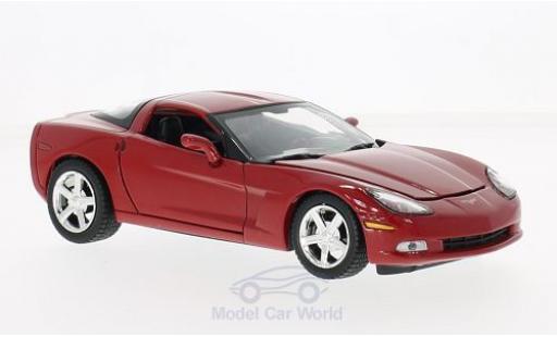 Miniature Chevrolet Corvette 1/24 Motormax (C6) rouge 2005 ohne Vitrine Chevrolet Corvette 1/24 Motormax (C6) rouge 2005 ohne Vitrine miniature