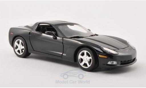 Miniature Chevrolet Corvette C6 1/24 Motormax (C6) noire 2005 Chevrolet Corvette C6 1/24 Motormax (C6) noire 2005 miniature