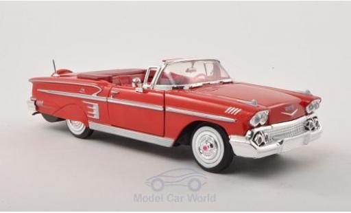 Miniature Chevrolet Impala 1/24 Motormax Cabriolet 1958 ohne Vitrine Chevrolet Impala 1/24 Motormax Cabriolet 1958 ohne Vitrine miniature