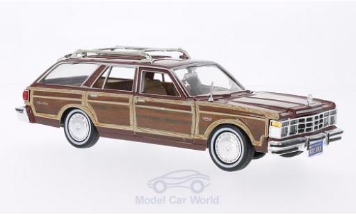 Miniature Chrysler Le Baron 1/24 Motormax Town & Country metallise marron/Holzoptik 1979 ohne Vitrine Chrysler Le Baron 1/24 Motormax Town & Country metallise marron/Holzoptik 1979 ohne Vitrine miniature