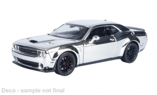 Dodge Challenger 1/24 Motormax Hellcat SRT grise 2018 1:24 miniature