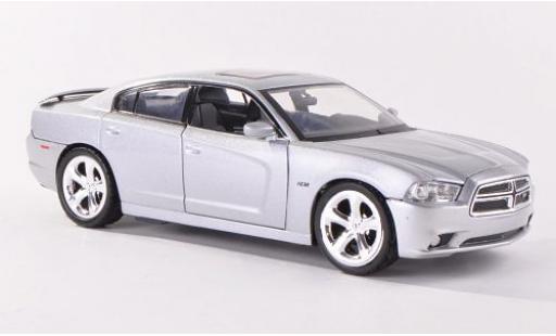 Dodge Charger 1/24 Motormax R/T grise 2011 miniature