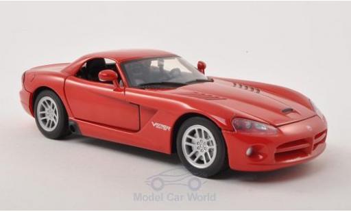 Miniature Dodge Viper 1/24 Motormax SRT-10 Hard Top rouge 2003 ohne Vitrine Dodge Viper 1/24 Motormax SRT-10 Hard Top rouge 2003 ohne Vitrine miniature
