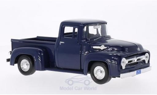 Miniature Ford F-1 1/24 Motormax 00 Pick Up bleue 1956 Ford F-1 1/24 Motormax 00 Pick Up bleue 1956 miniature