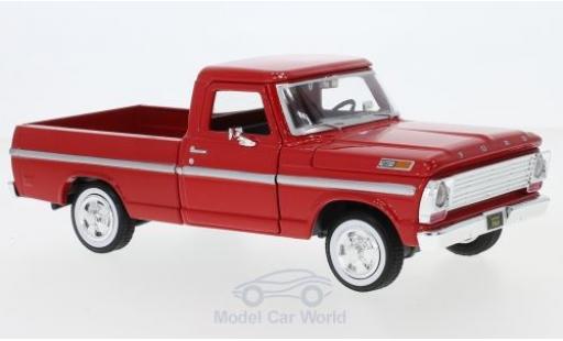 Miniature Ford F-1 1/24 Motormax 00 rouge 1969 Ford F-1 1/24 Motormax 00 rouge 1969 miniature