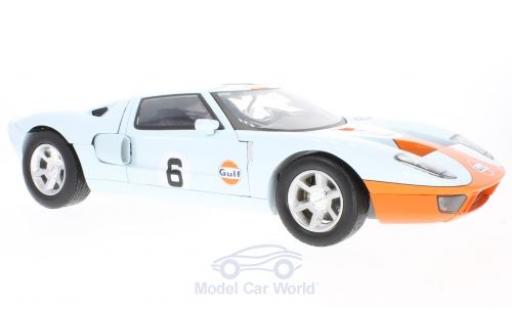 Miniature Ford GT 1/18 Motormax Gulf 2004 Ford GT 1/18 Motormax Gulf 2004 miniature