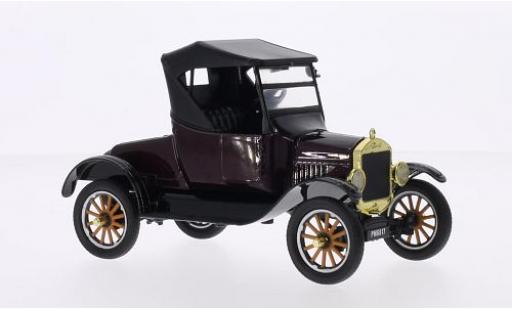 Miniature Ford Model T 1/24 Motormax Runabout metallise rouge/noire 1925 Ford Model T 1/24 Motormax Runabout metallise rouge/noire 1925 miniature