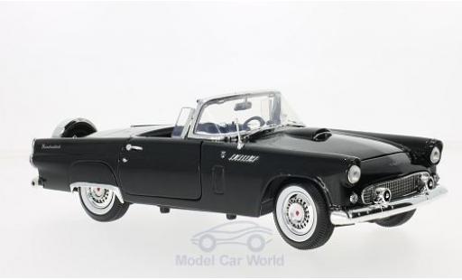 Miniature Ford Thunderbird 1956 1/18 Motormax Cabriolet noire 1956 Ford Thunderbird 1956 1/18 Motormax Cabriolet noire 1956 miniature