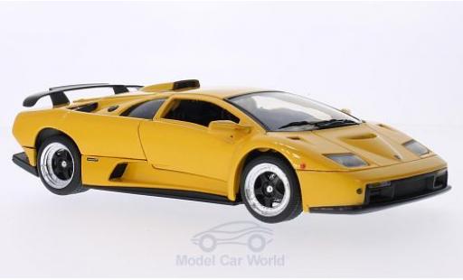 Miniature Lamborghini Diablo 1/18 Motormax GT metallise jaune Lamborghini Diablo 1/18 Motormax GT metallise jaune miniature