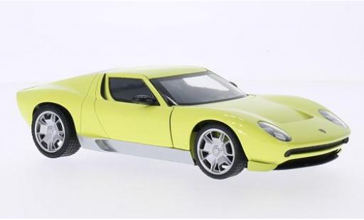 Miniature Lamborghini Miura 1/24 Motormax Concept jaune Lamborghini Miura 1/24 Motormax Concept jaune miniature