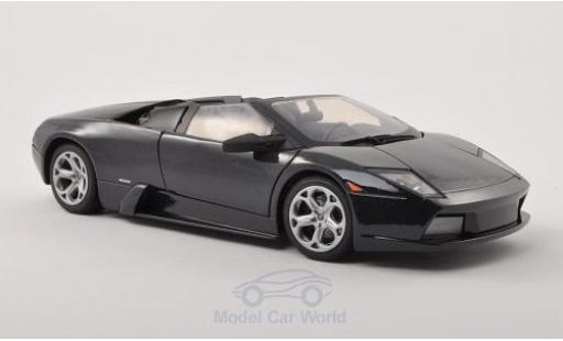 Miniature Lamborghini Murcielago 1/18 Motormax metallise noire Lamborghini Murcielago 1/18 Motormax metallise noire miniature
