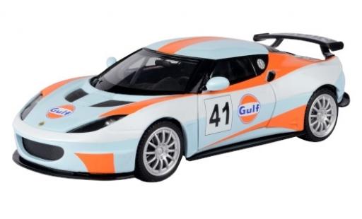 Miniature Lotus Evora 1/24 Motormax GT4 No.41 Gulf Lotus Evora 1/24 Motormax GT4 No.41 Gulf miniature
